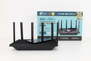 K TP-LINK Archer AX73 Ver:2.0 デュアルバンド ギガビット Wi-Fi6 無線LAN ルーター 新品未開封品+ Router Stand(おまけ)