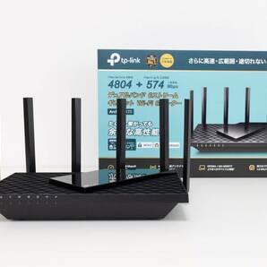 K TP-LINK Archer AX73 Ver:2.0 デュアルバンド ギガビット Wi-Fi6 無線LAN ルーター 新品未開封品+ Router Stand(おまけ)の画像1