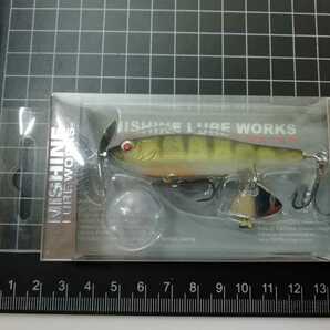 1円スタート 未使用 ニシネルアーワークス ベビーアビーノ70F フローティング NISHINE LURE WARKS baby abino 70の画像6