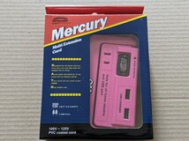 ● MERCURY/マーキュリー　電気・電源タップ/延長コード USBポート付(ピンク)_画像1