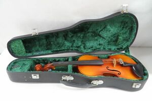 3011/dt/02.29 同梱不可 【SUZUKI VIOLIN 鈴木バイオリン】 ヴァイオリン No.220 1/4 1980年製 弦楽器 ハードケース付き（90855）