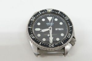 6003/ka/03.16 SEIKO セイコー ダイバー 150m 7548-7000 クォーツ デイデイト メンズ 腕時計 フェイスのみ　動作未確認（91676）