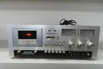 6007/cr/03.18 同梱不可 ◆AKAI アカイ GXC-730D オートリバース カセットデッキ（91699）_画像1