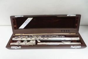 6001/cr/03.18 MIYAZAWA FLUTE MFG.CO.LTD ASAKA JAPAN MS-70S ミヤザワフルートMS　70S （91768）