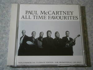 PROMO CD 2枚組 PAUL McCARTNEY　ALL TIME FAVOURITES　ポール・マッカートニー/プロモ 見本盤・非売品 SPCD-1330/31 東芝EMI