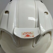 NA★1円〜保管品 Arai アライ RX-7 RV ヘルメット フルフェイス ホワイト 57cm 58cm オートバイ リペア用などに _画像10