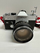 NA★1円〜中古品 Canon キャノン FTb QL FD50mm 1:1.4 フィルム カメラ 動作未確認 レンズ 一眼レフ_画像8