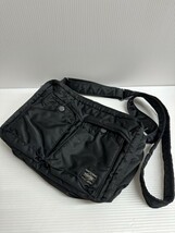 NA★1円〜中古品 PORTER 吉田カバン ポーター タンカー ショルダーバッグ ブラック かばん ナイロン_画像1