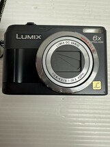 NA★1円〜中古品 Panasonic Lumix DMC-LZ2 6x OPTICAL ZOOM 1:2.8-4.5/6.1-36.6 ASPH.パナソニック コンパクト デジカメ 通電確認済み_画像2