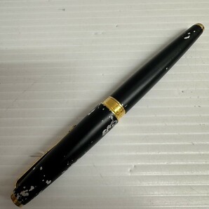 NA★1円〜 中古品 SAILOR セーラー ペン先 18K刻印 キャップに18K AGM刻印あり 万年筆 筆記用具 文房具 インクなし 色剥がれありの画像6