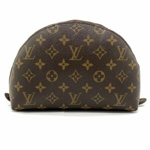 仙102 Louis Vuitton モノグラム トゥルースドゥミロンド ポーチ M47520 ブラウン系 マルチケース ルイ・ヴィトン