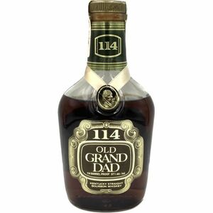 仙21【未開栓】OLD GRAND-DAD 114 750ml 57％ ウイスキー バーボン オールドグランダッド 古酒