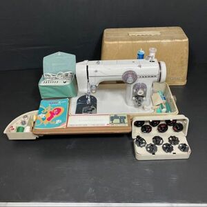 仙103 JANOME TYPE M-105 ミシン ジャノメミシン フットペダル 付属品付き ジャノメ 裁縫 手芸 ハンドクラフト