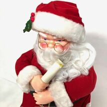仙15 サンタクロース DISPLAY DOLL 人形 サンタ置物 音楽 歌って 踊る 人形 サンタさん クリスマス 飾り ディスプレイ_画像6