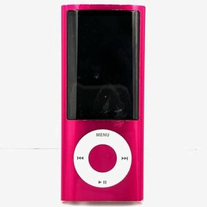 仙35＆22 Apple iPod nano A1320 第5世代 本体 ピンク デジタルオーディオプレーヤー アップル アイポッド ナノ レトロ 平成