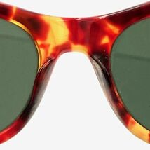 仙53【度なし】Ray-Ban W1415 ボヘミアン べっ甲フレーム サングラス B＆L アイウエア フランス製 レイバン_画像5