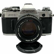 仙103 Canon AE-1 一眼レフ フィルムカメラ キャノン 一眼レフカメラ/CANON LENS FD 50mm 1:1.4 レンズ_画像1