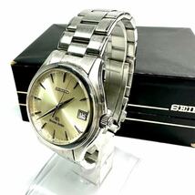仙101 【稼働】Grand Seiko 9F62-0A10 SBGX005 クォーツメンズ腕時計 シルバー文字盤 グランドセイコー 箱付_画像2