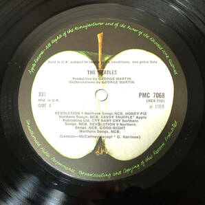 送料込み 1st 見本盤! 極美盤! UK Original 初回 APPLE PMC 7067-8 NO EMI 0025063 White Album / The Beatles MAT: 1/1/1/1+完品の画像8