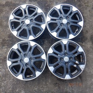 ▲純正　ホイール4本　15X4.5J　PCD.100　オフセット45　4穴　売り切り：31656