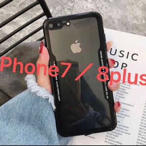 大人気　iPhone7/8plusブラック　ケース