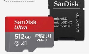 microSD カード　512GB