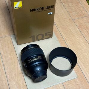 美品 NIKON AF-S NIKKOR 105mm f/1.4E ED