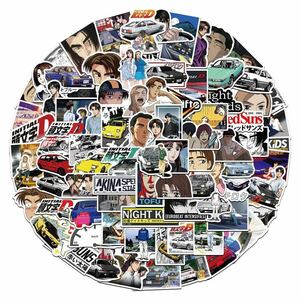  initials D( initial D) waterproof sticker all 100 pieces set 