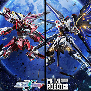 2体set【未開封】METAL ROBOT魂 ストライクフリーダムガンダム & インフィニットジャスティス 20th Anniversary Ver. メタルロボット魂