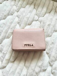 FURLA フルラ　三つ折り　財布　 ピンク