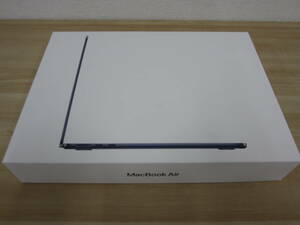 未開封 MacBook Air M3チップ搭載 13インチ 2024年モデル MRXV3J/A 8GB / 256GB SSD ミッドナイト マックブック 激安1円スタート