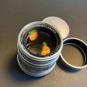 Voigtlander Color-Heliar 75mm F2.5 MCフォクトレンダー カラーヘリアー スクリューマウント【中古並品】