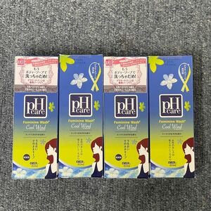 PH Care フェミニンウォッシュ 60mL デリケートゾーン専用ソープ（クールウィンド）x4