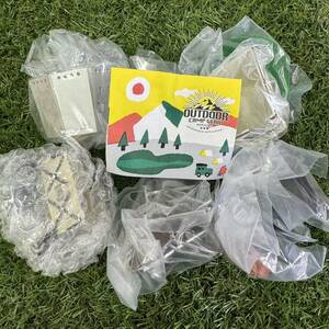 【即決・送料無料】OUTDOOR CAMP GEAR アウトドア キャンプギア ミニチュアコレクション 全6種コンプセット