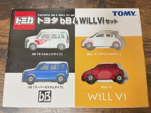 トヨタ bB＆WiLL Viセット（4台セット） （ノンスケール トミカ 532668）