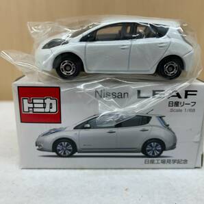 #1579 tomica/トミカ Nissan LEAF 日産リーフ 日産工場見学記念の画像1