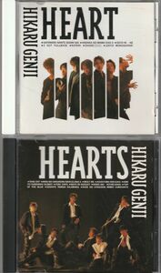 ２枚組CD◆光ＧＥＮＪＩ（HIRARU GENJI） / HEART’N HEARTS～HEART＆HEARTS★同梱歓迎！ケース新品！