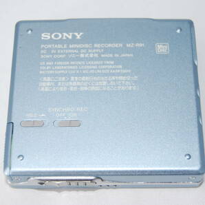 ★外観良好★再生、音出しOK★ SONY ソニー MDウォークマン MZ-R91 ブルー #SA-393の画像4