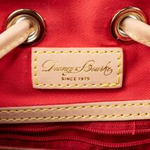 【DOONEY&BOURKE】ドゥーニーアンドバーク　2way　巾着バッグ　未使用　ストライプ　イエロー_画像7