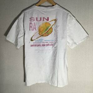 1992 Sonic Youth Sun Ra 共演ライブ 当時もの ONEITA製 サイズL オルタナティブ ロック 80s 90s ヴィンテージ Tシャツの画像3