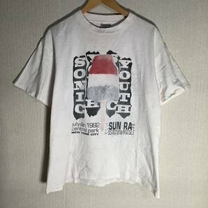 1992 Sonic Youth Sun Ra 共演ライブ 当時もの ONEITA製 サイズL オルタナティブ ロック 80s 90s ヴィンテージ Tシャツの画像1
