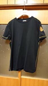 超美品 モンクレール ジャパン正規品 MONCLER 20SS Tシャツ ブラック サイズＬ