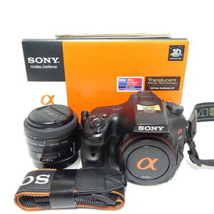 Sony a57 SLT-A57 デジタル一眼カメラ 充電器無し 動作未確認【80サイズ/同梱不可/大阪商品】【2546434/274/mrrz】