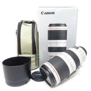 CANON ZOOMLENS EF 100-400mm 1:4.5-5.6 L IS Ⅱ USM カメラレンズ 動作未確認【80サイズ/同梱不可/大阪商品】【2529622/191/mrrz】