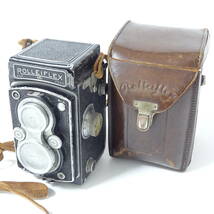 ROLLEIFLEX ローライフレックス 二眼レフ 中判カメラ 動作未確認 使用感有【60サイズ/同梱不可/大阪商品】【2525728/188/mrrz】_画像1