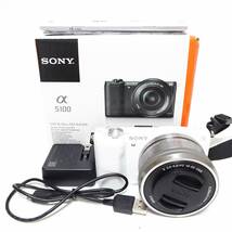 Sony a5100 デジタルカメラ 動作未確認 【80サイズ/同梱不可/大阪商品】【2527483/209/mrrz】_画像1