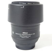 Nikon ニコン AF-S micro 60mm 1:2.8 G ED カメラレンズ 動作未確認【60サイズ/同梱不可/大阪商品】【2511369/083/mrrz】_画像3