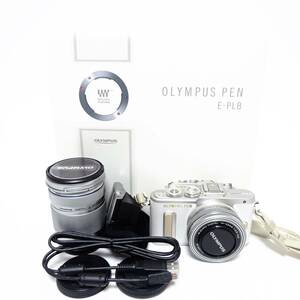 OLYMPUS PEN E-PL8 デジタルカメラ 通電確認済み 【80サイズ/同梱不可/大阪商品】【2510356/290/mrrz】