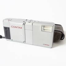 CONTAX コンタックス 初代 T フィルムカメラ 動作未確認 ケース劣化有【60サイズ/同梱不可/大阪商品】【2560553/191/mrrz】_画像1