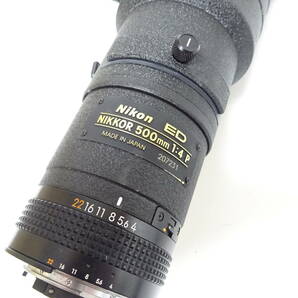 Nikon ED NIKKOR 500mm 1:4 P カメラレンズ 動作未確認 【140サイズ/同梱不可/大阪商品】【2540679/048/mrrz】の画像4